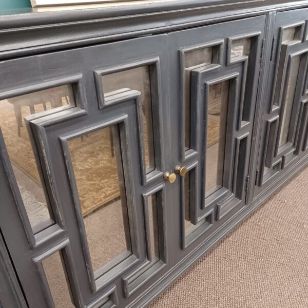 4 panel mirrored sideboard