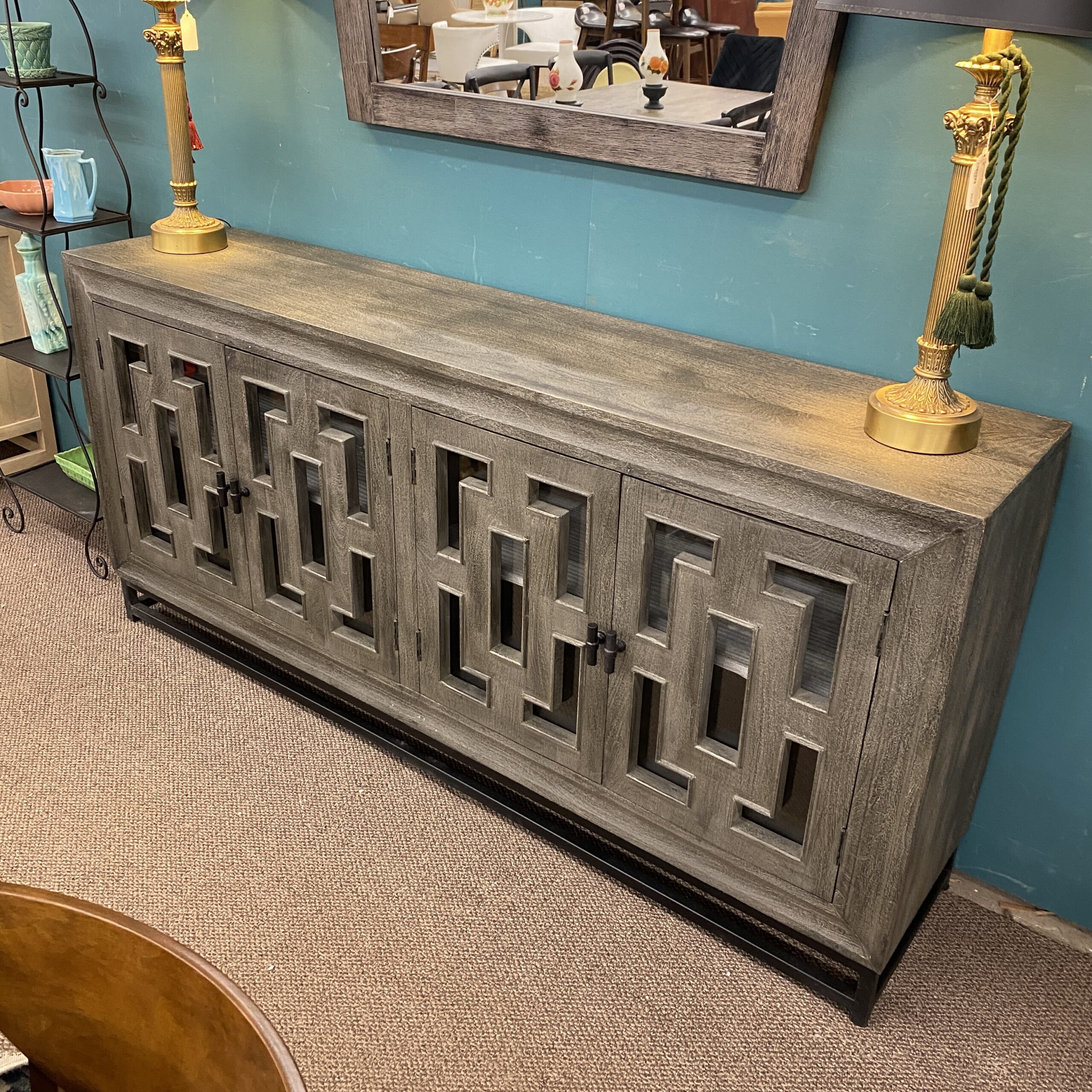 sadler natural sideboard