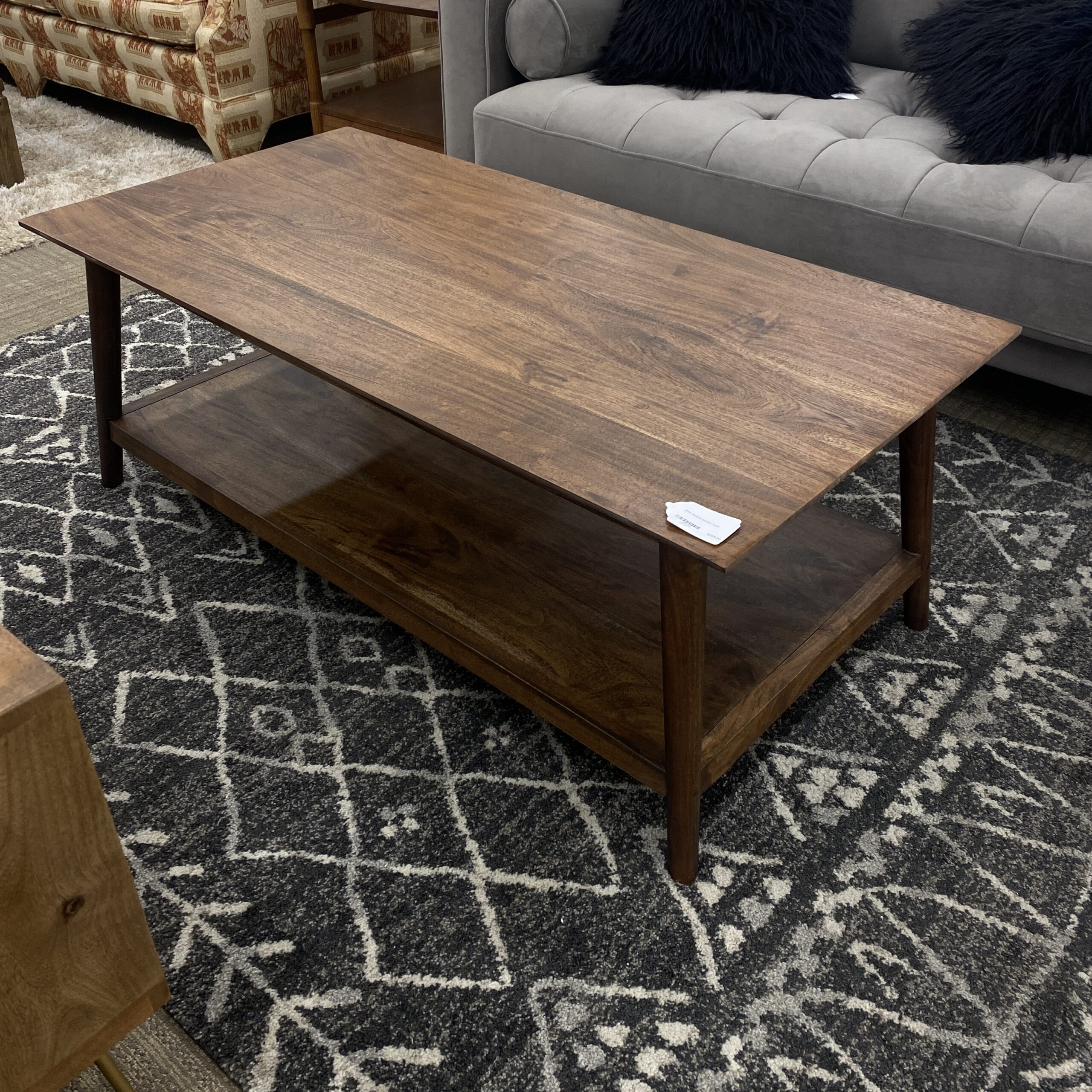 dark acacia coffee table