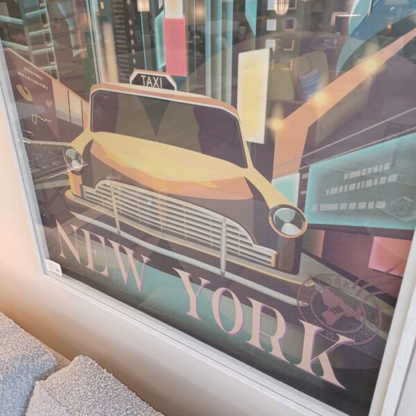 new york framed wall art