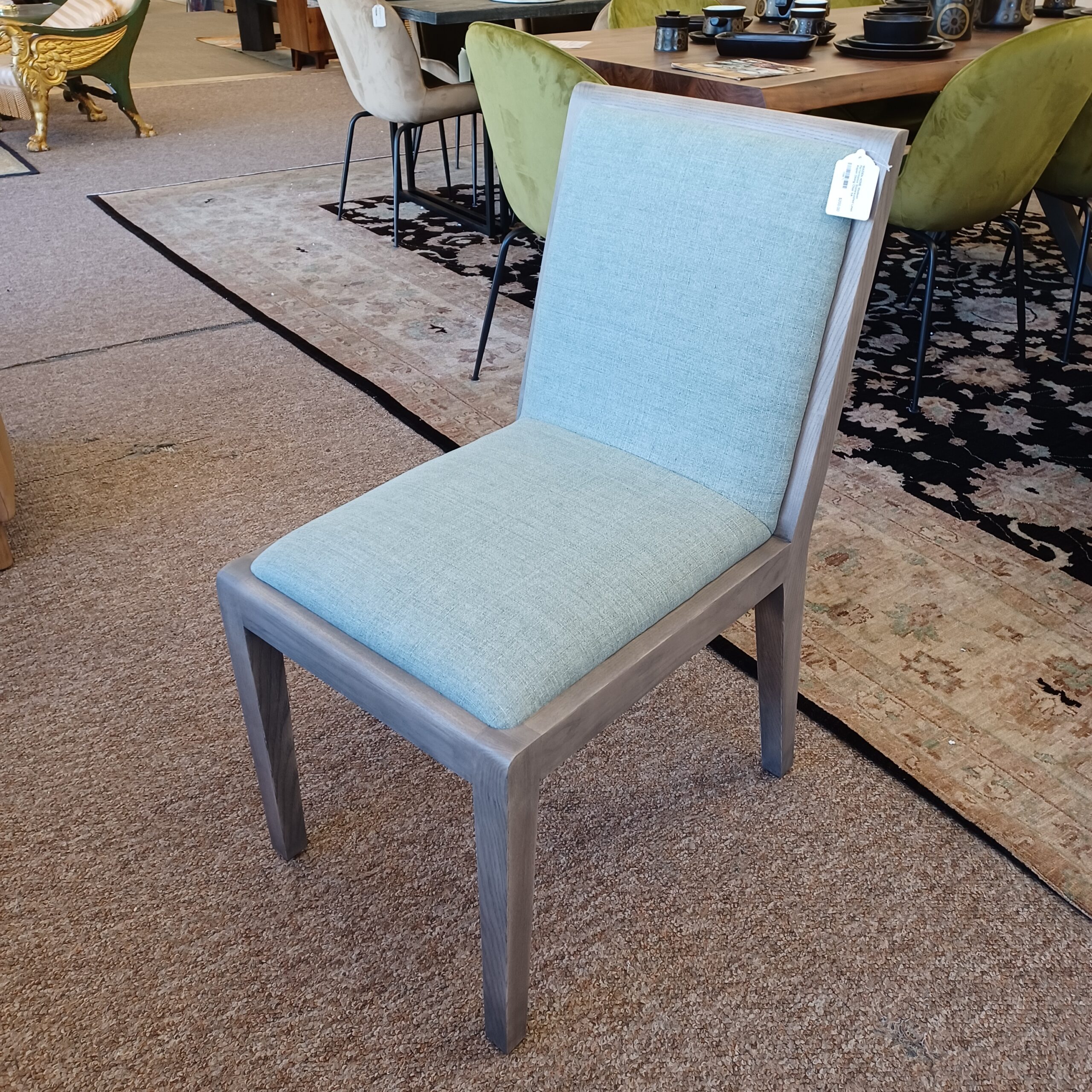 maiden home madison performance stonewashed linen aspen dining chair