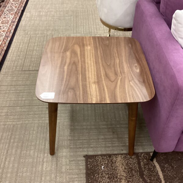 walnut end table