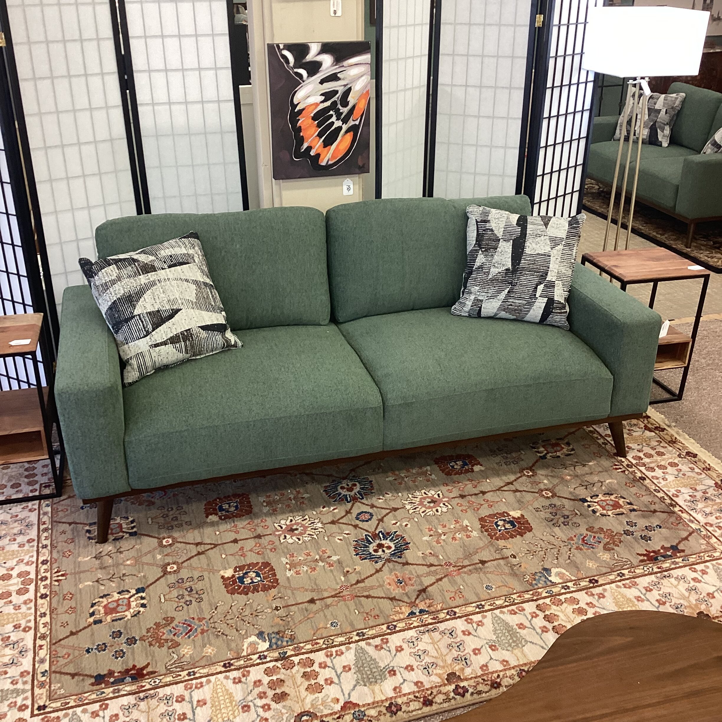 mod olive sofa