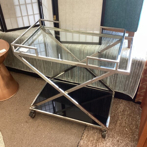 moe’s moetini bar cart