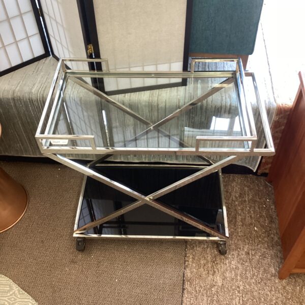 moe’s moetini bar cart