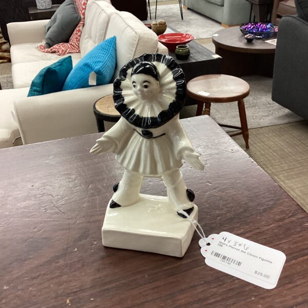 1920’s pierrot the clown figurine