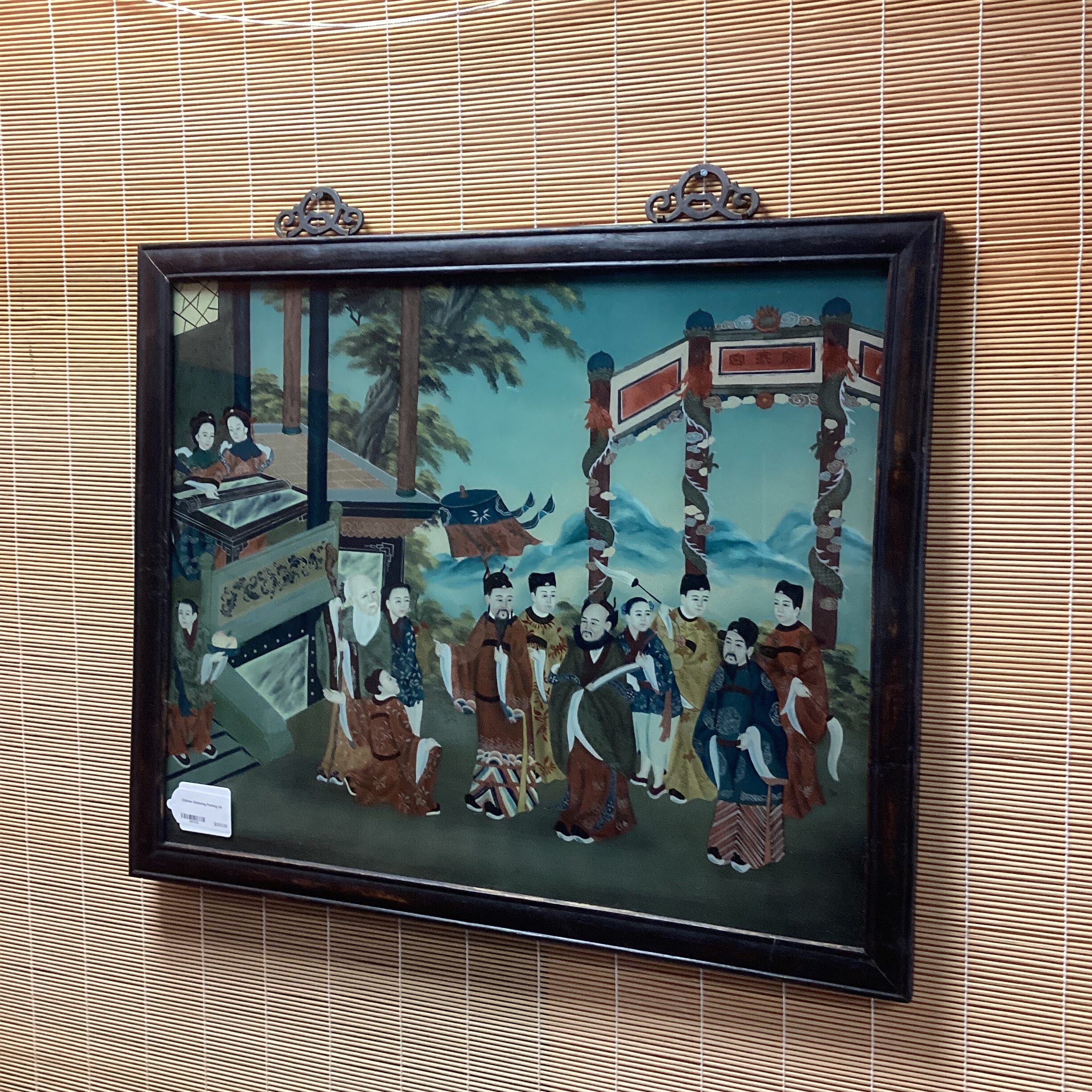 chinese gathering painting