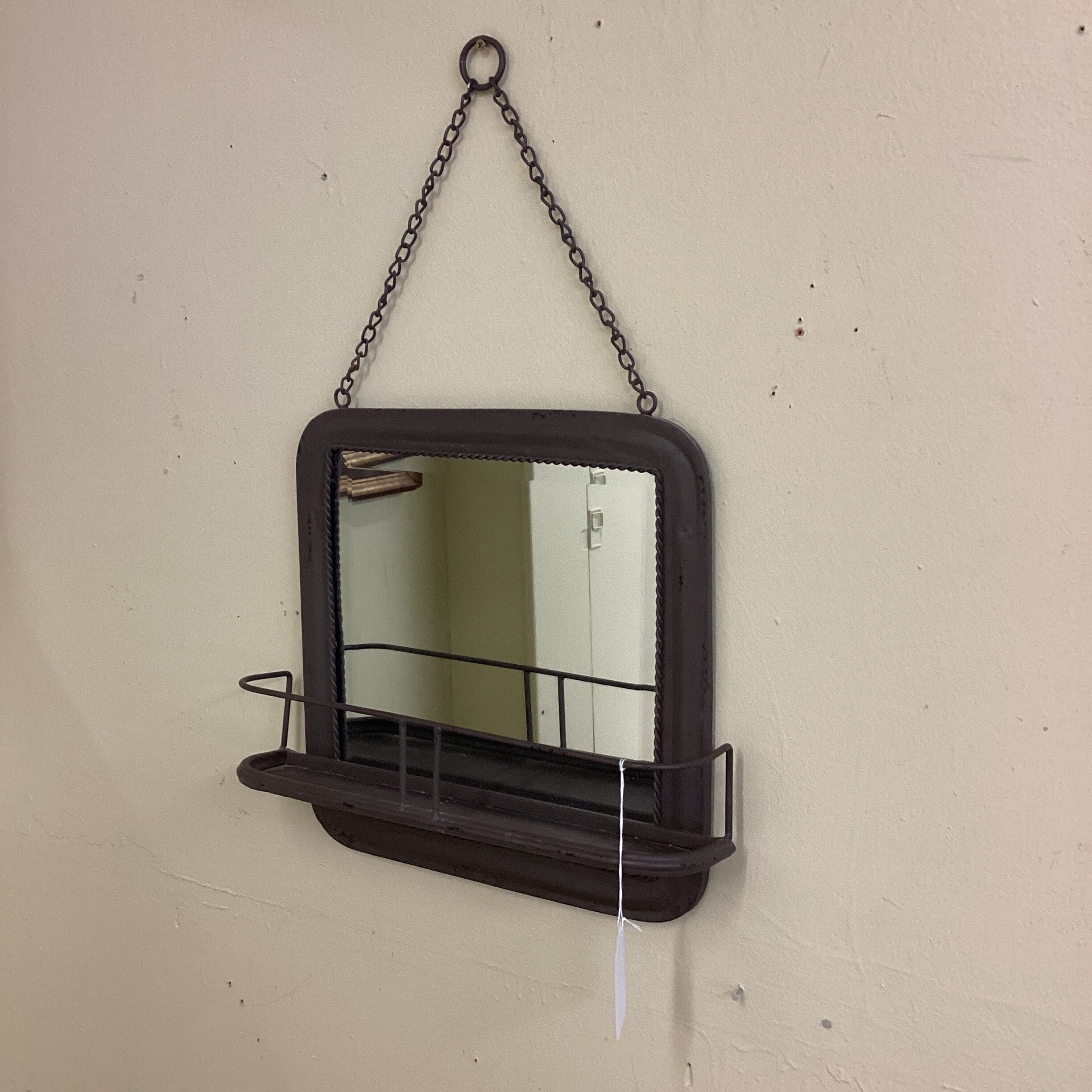 wall shelf mirror