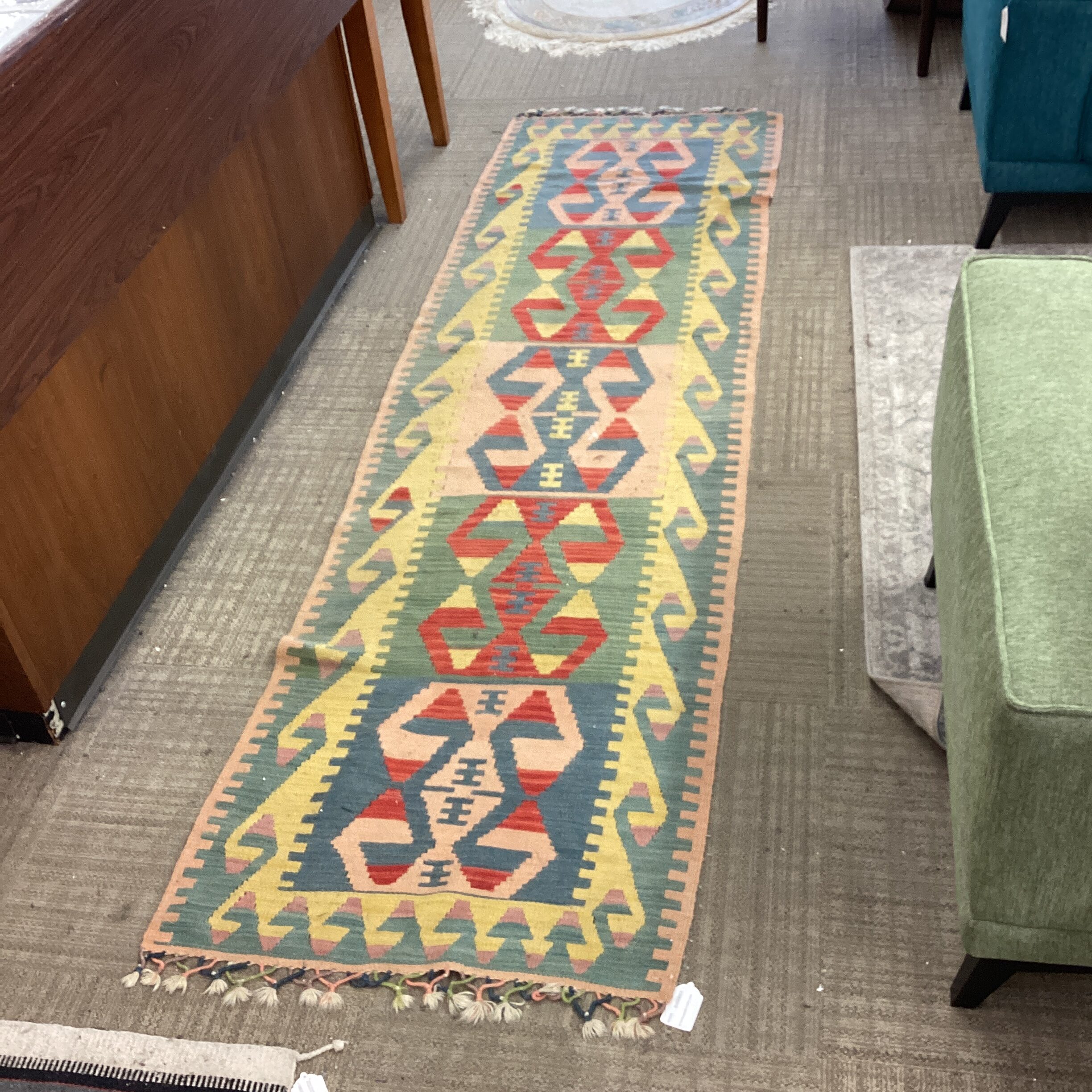8x9.5 colorful turkish rug