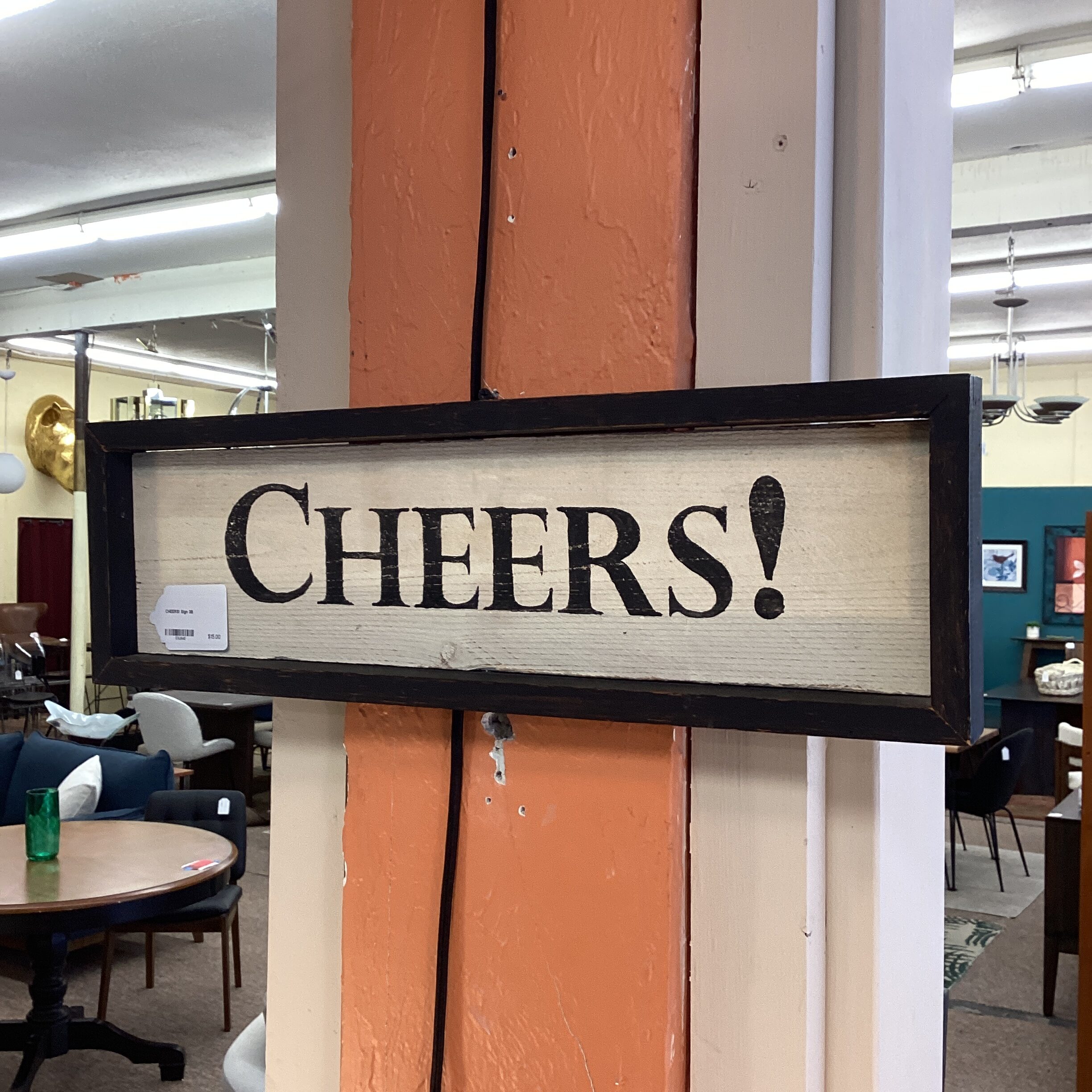 cheers! sign