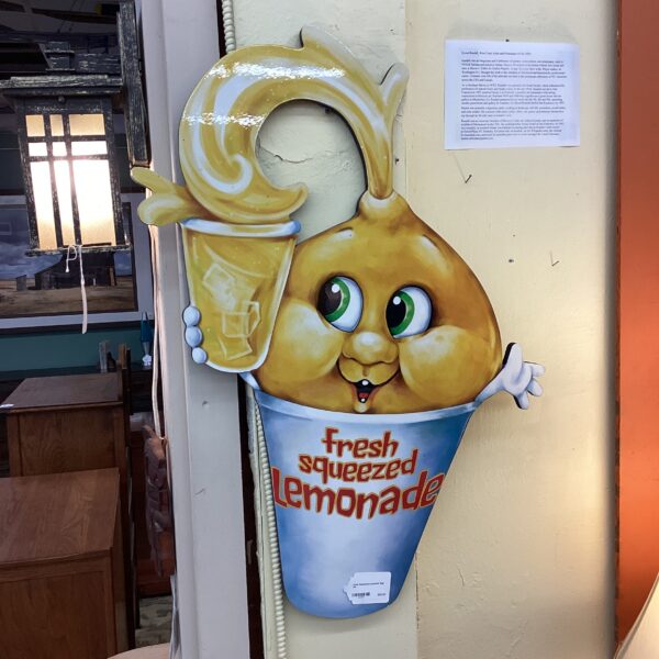 fresh squeezed lemonade sign