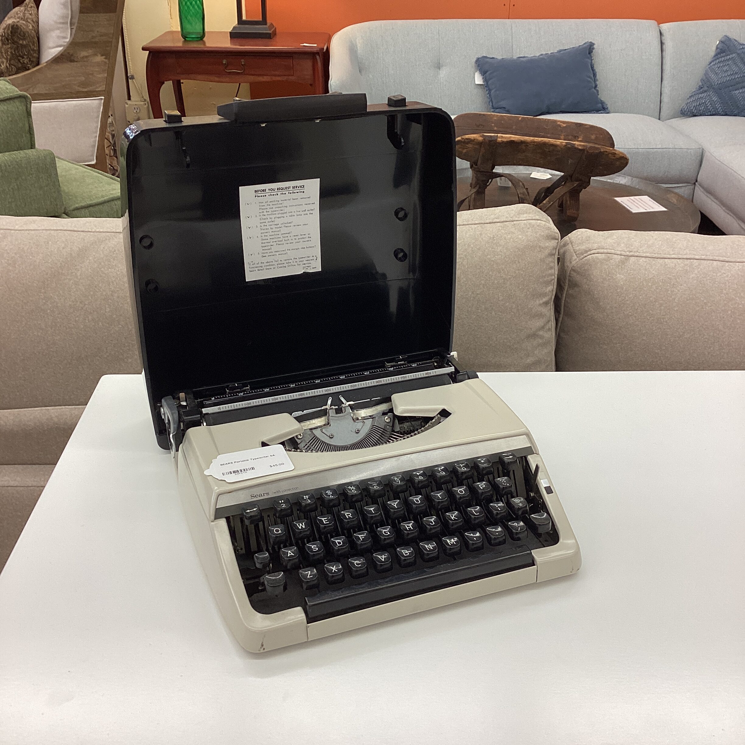 sears portable typewriter