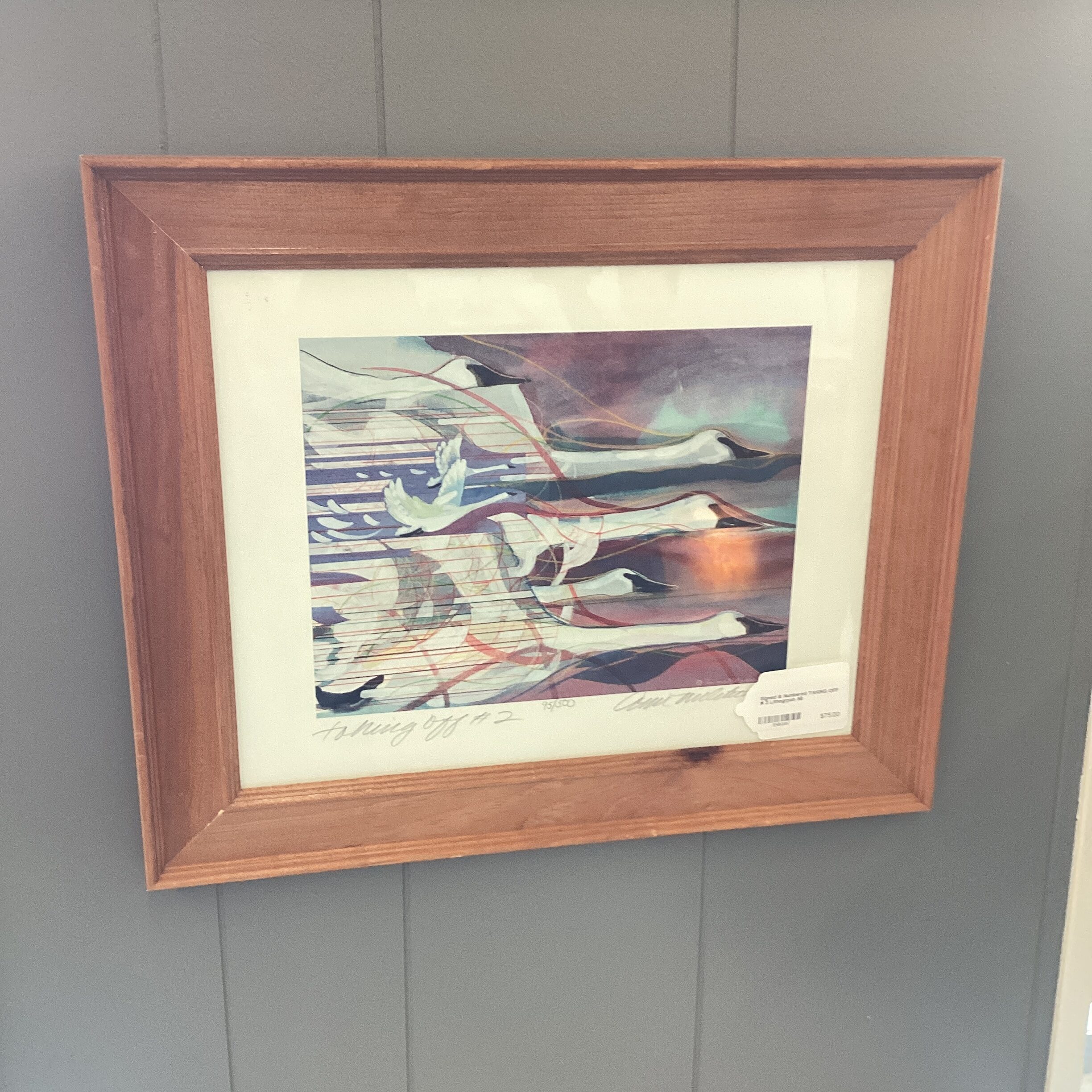 signed & numbered tan