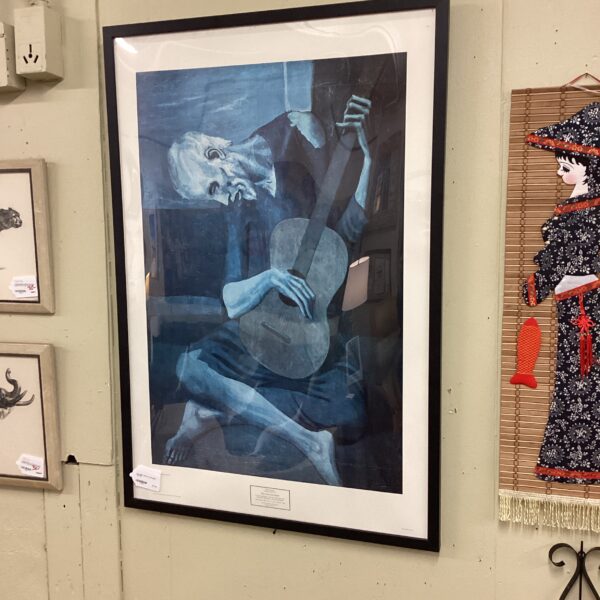 picasso the old guitarist print