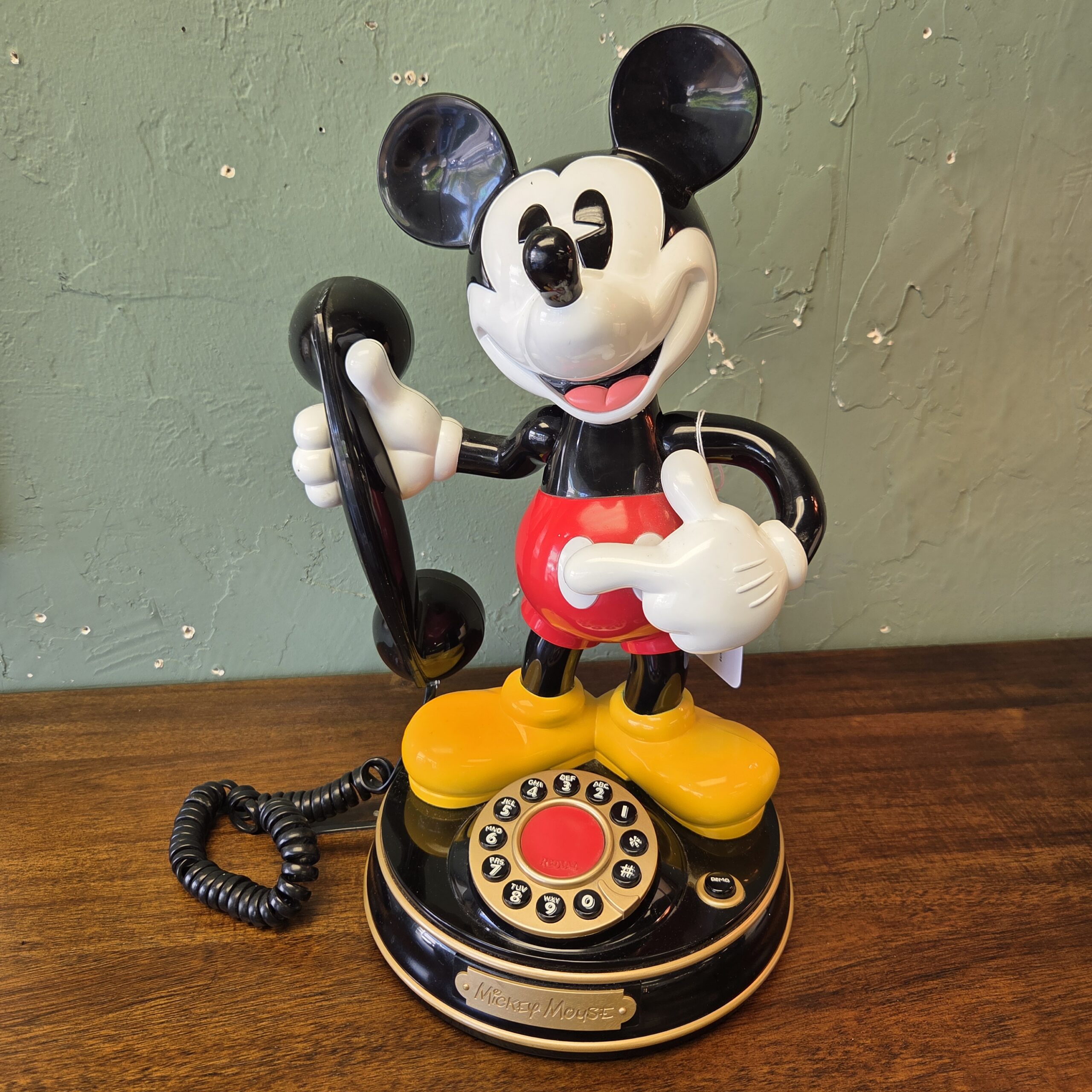 animated talking mickey mouse phone