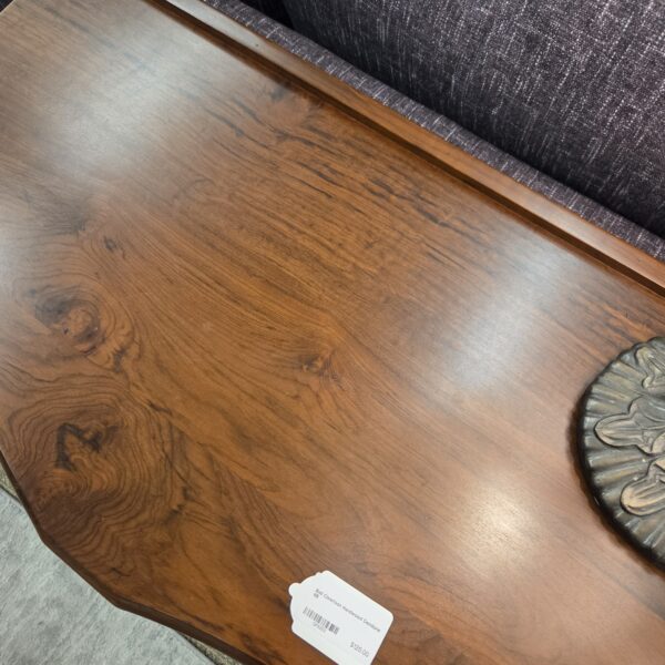 ball clawfoot hardwood demilune