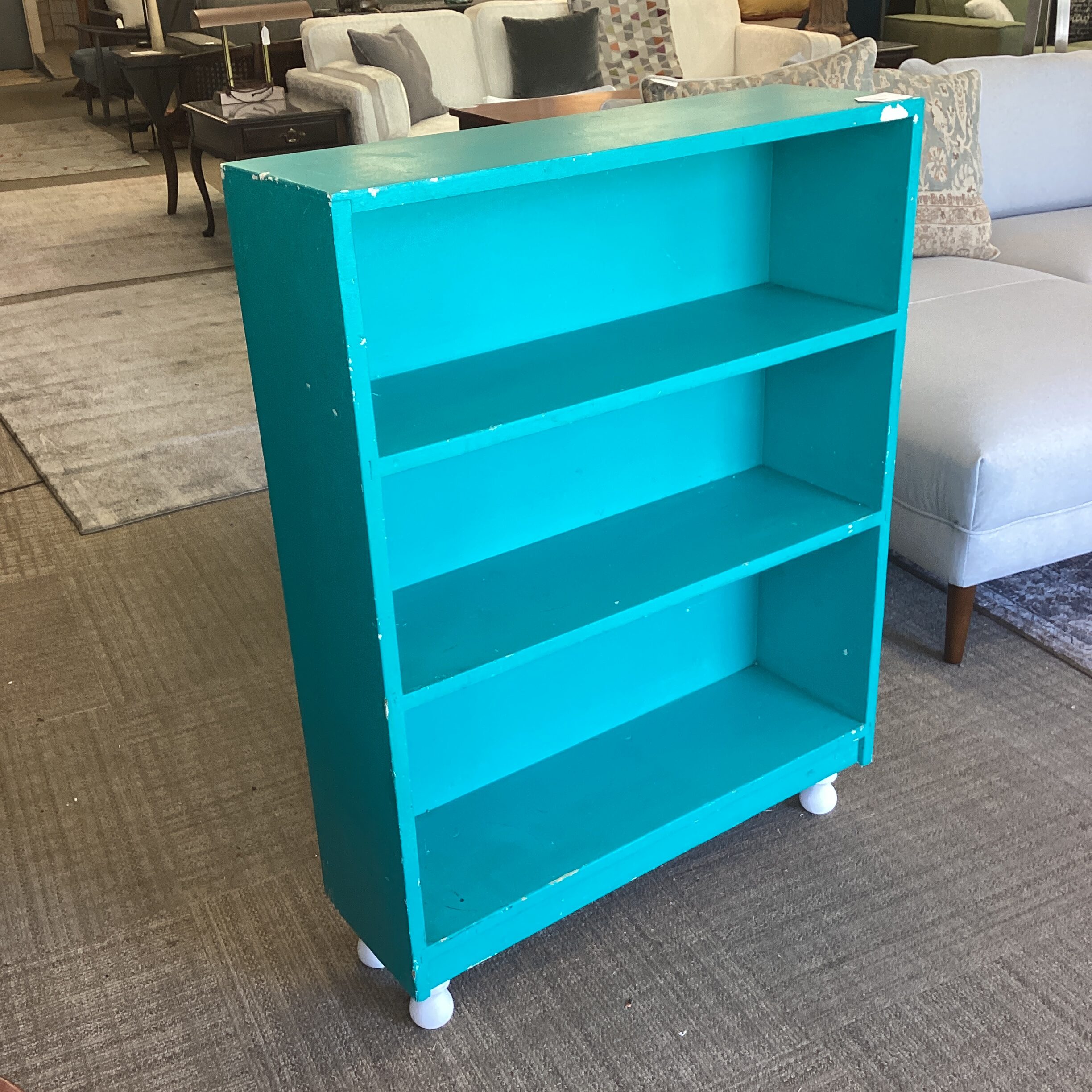 aqua bookcase (as is)