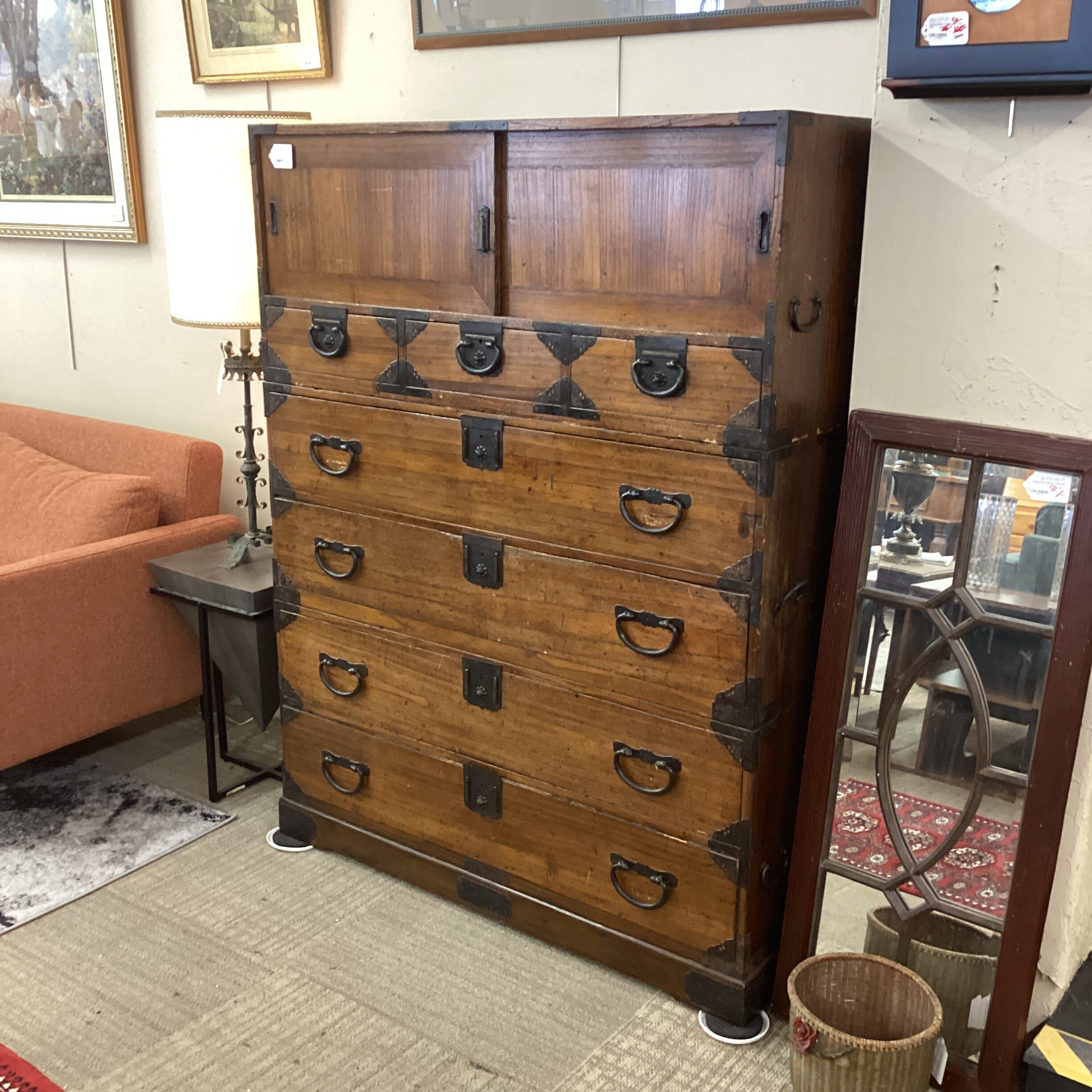 3pc japanese tansu