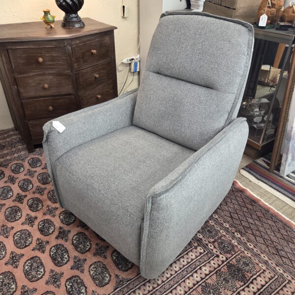 charcoal gray recliner