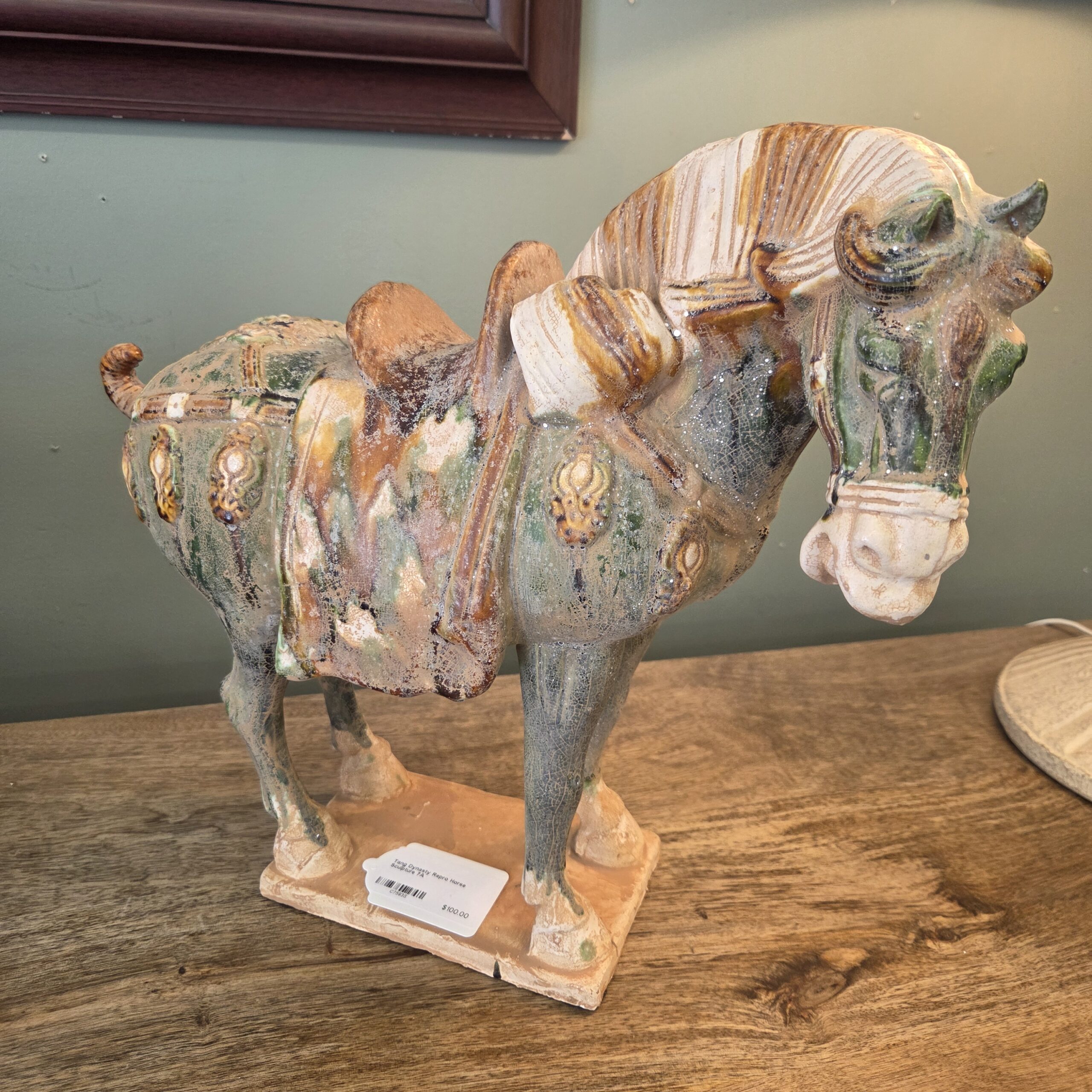 tang dynasty repro horse sculpture
