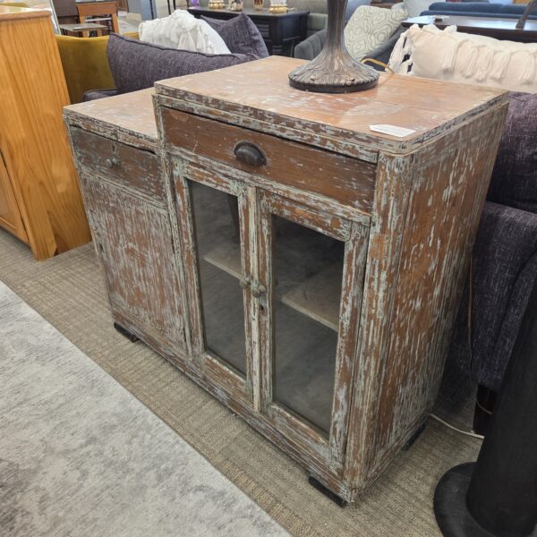 shabby chic vintage step cabinet