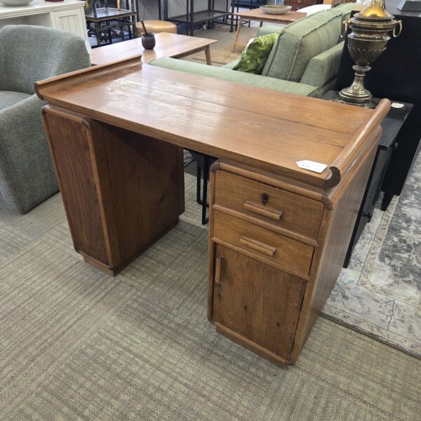 unique vintage solid hardwood desk