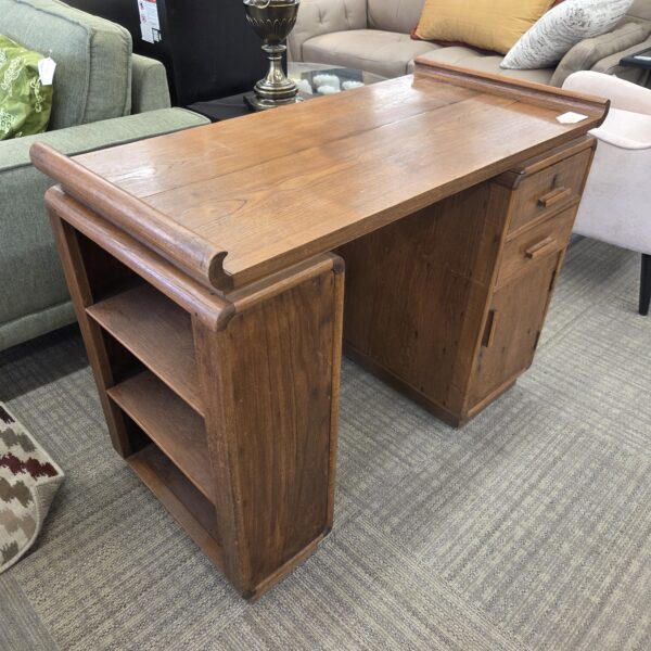 unique vintage solid hardwood desk