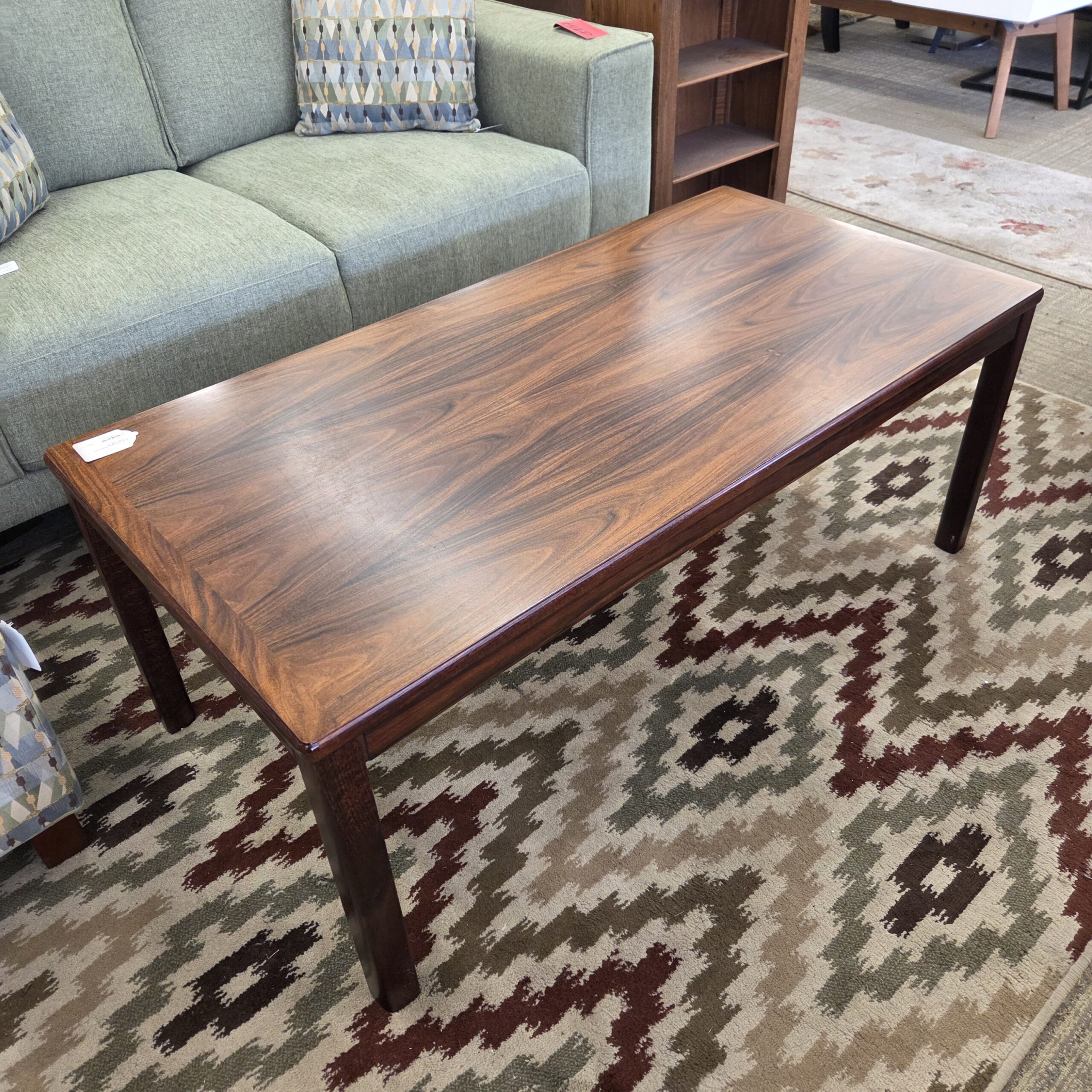 mcm norwegian rosewood coffee table