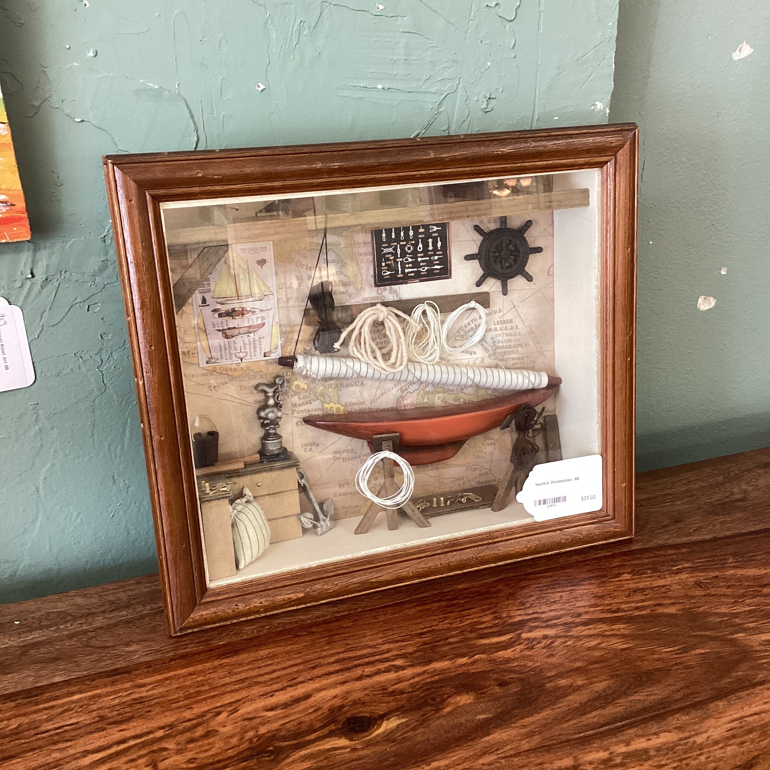nautical shadowbox