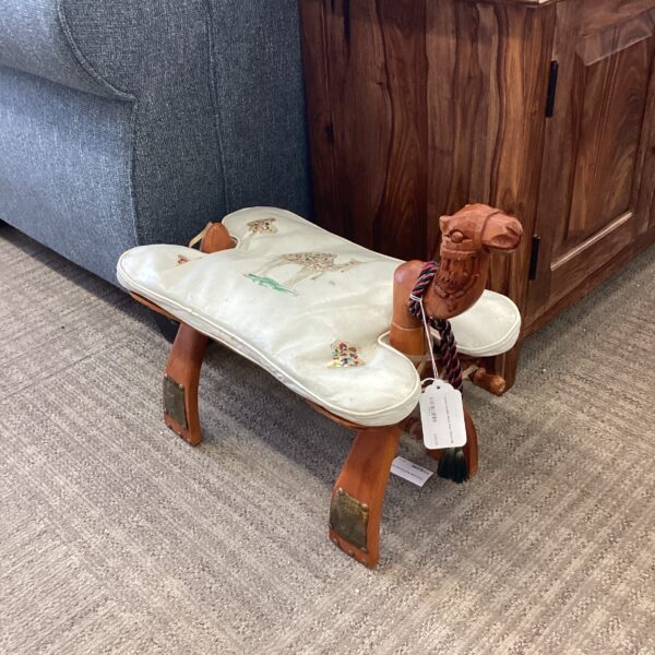 camel saddle back foot stool