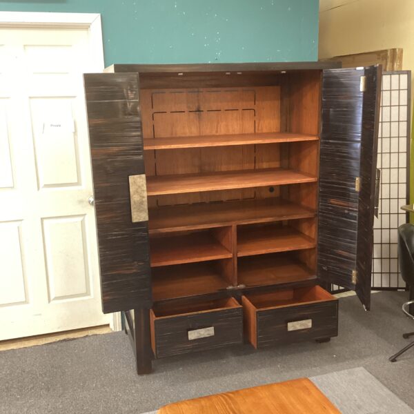 large contemporary asian style armoire