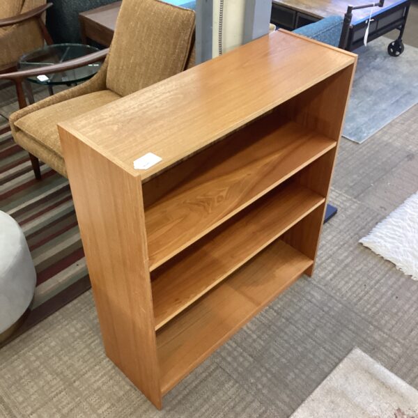 vintage teak 3 tier bookcase