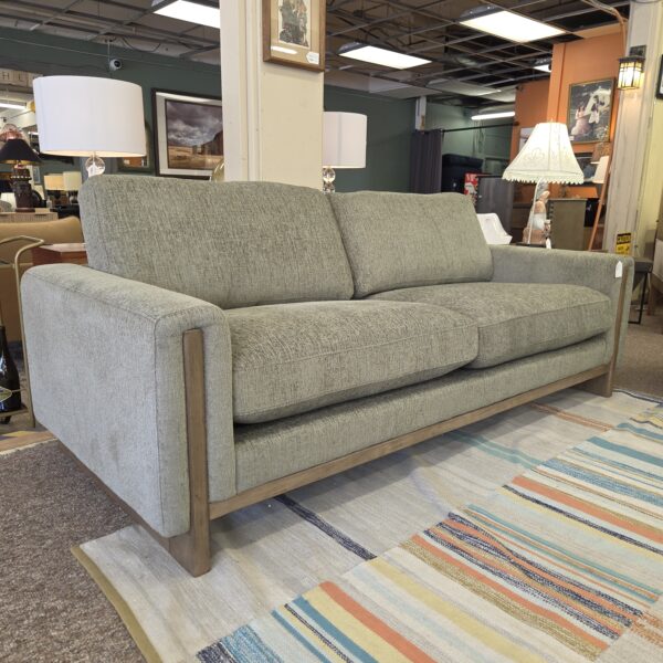 bayleaf wood trim sofa