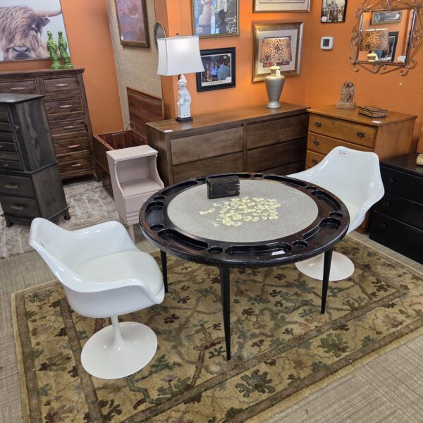 vintage folding game table