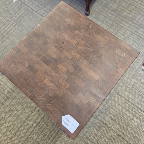 vintage mandalay teak folding side table