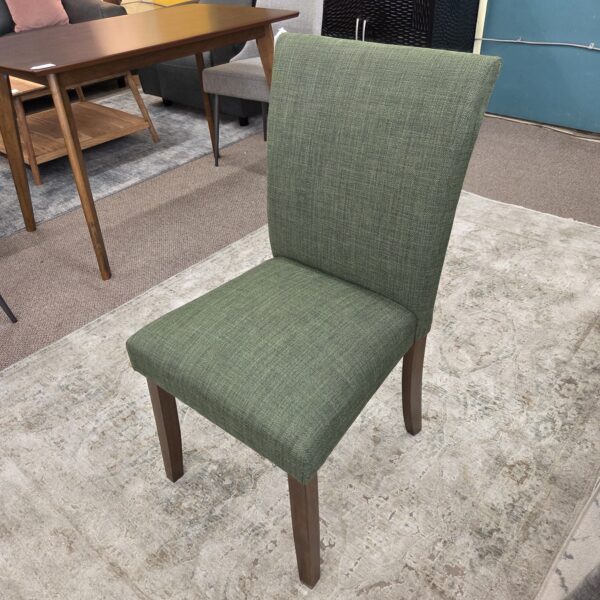 pine upholstered dining chair