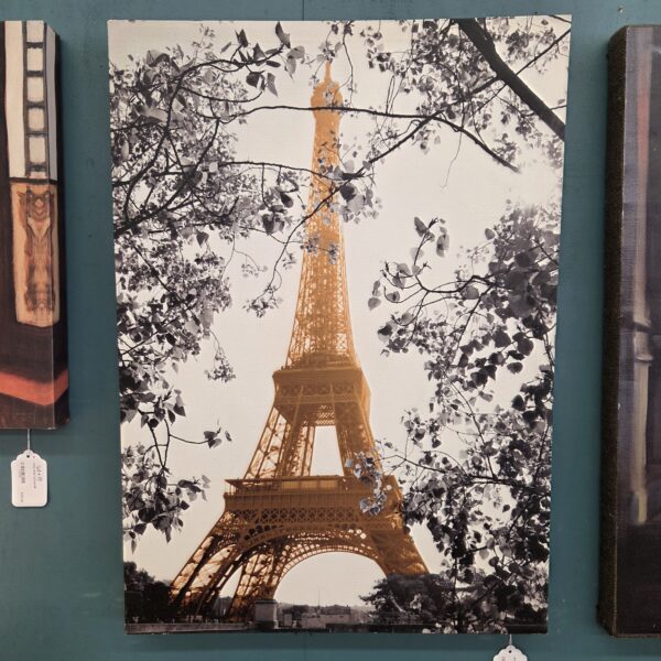eifel tower canvas
