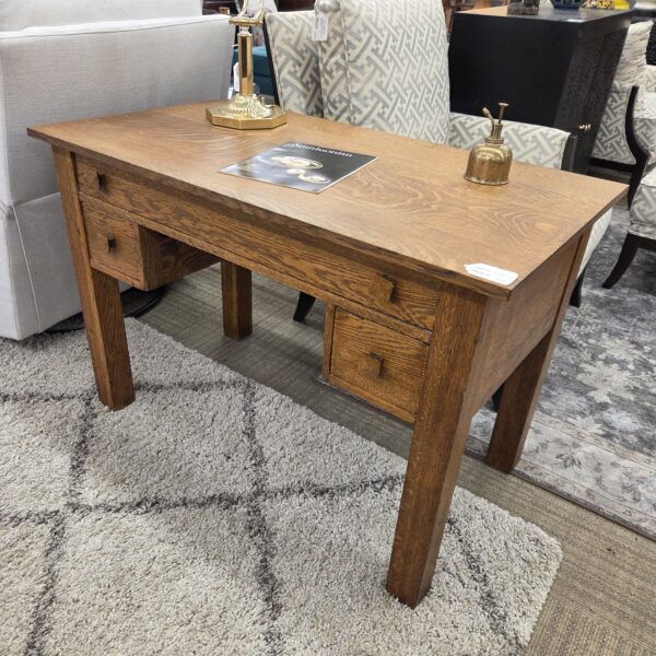 antique mission style quarter oak desk
