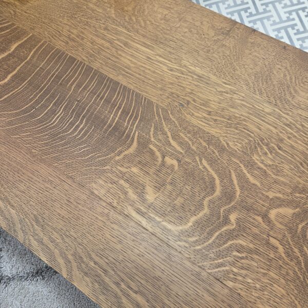 antique mission style quarter oak desk