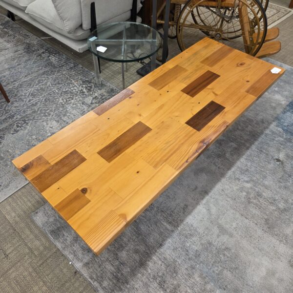 patchwork pine coffee table