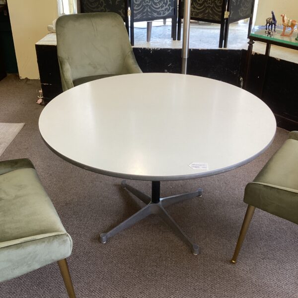 herman milker style round kids pedestal table
