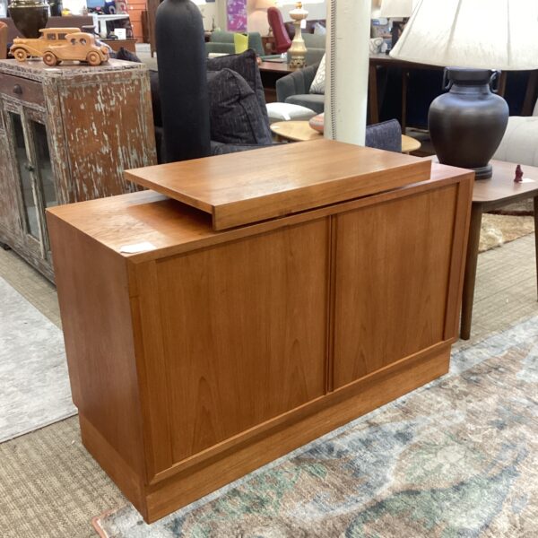 tambour door media cabinet