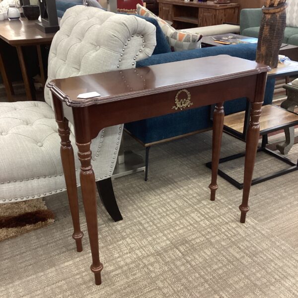 bombay brass filigree entry table