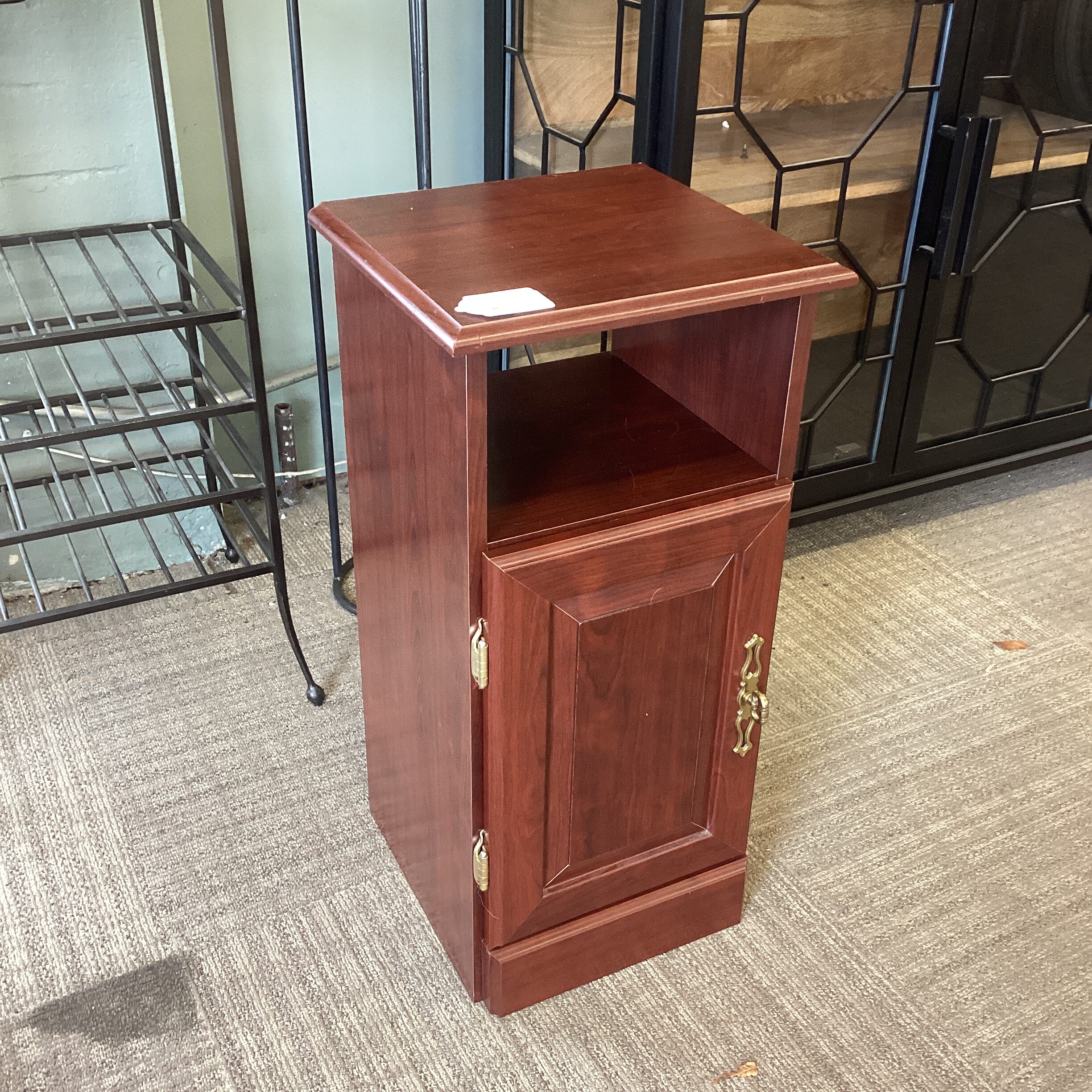 classic tall nightstand w/door
