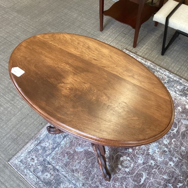 antique east lake entry table