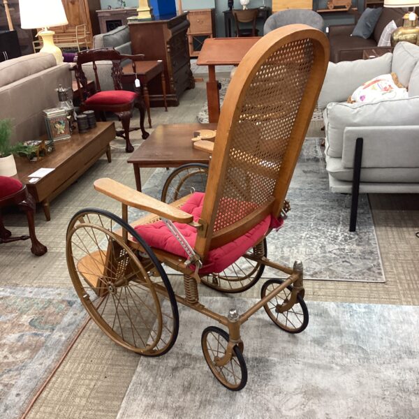 gendron co. antique cane wheelchair