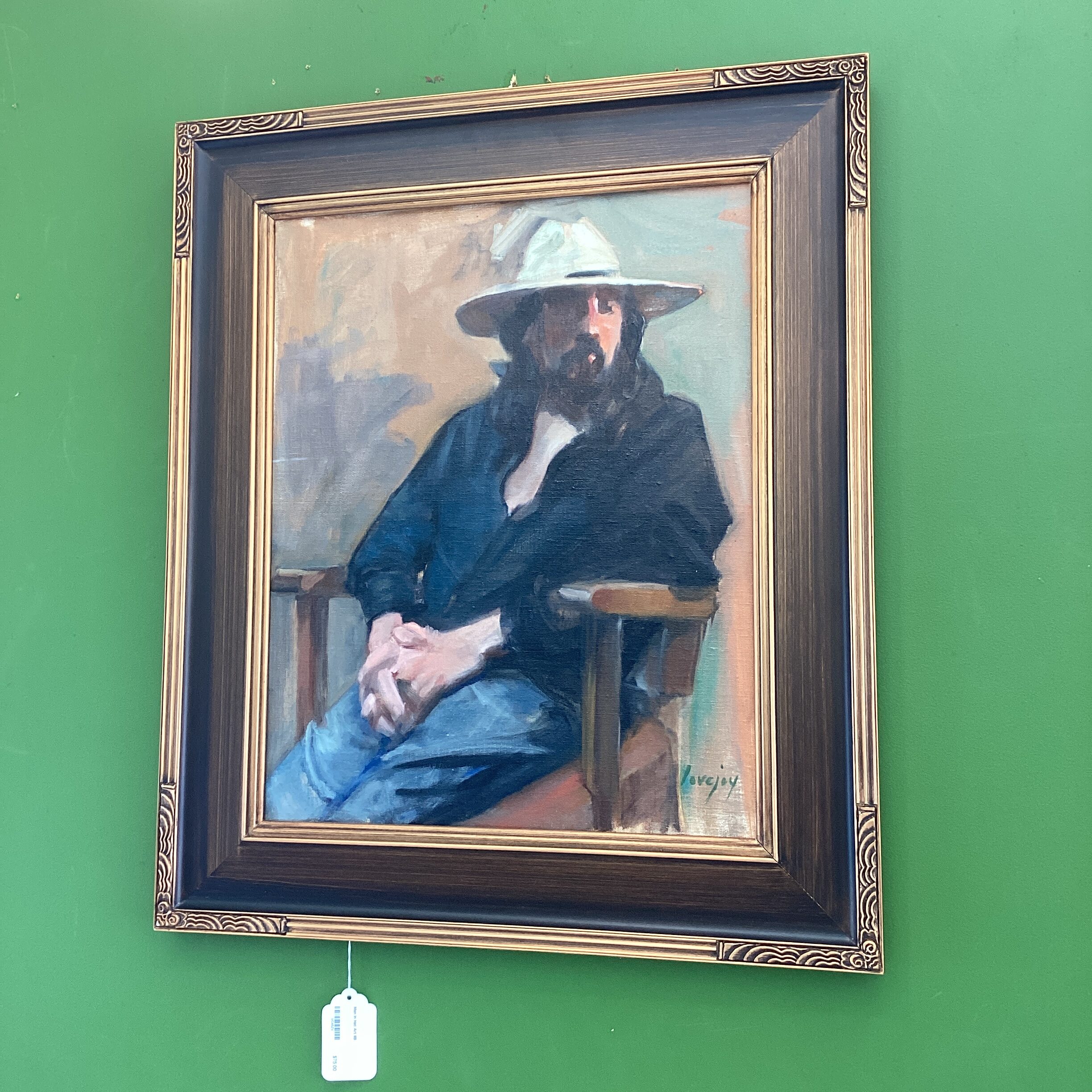 man in hat art