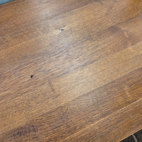 antique library table