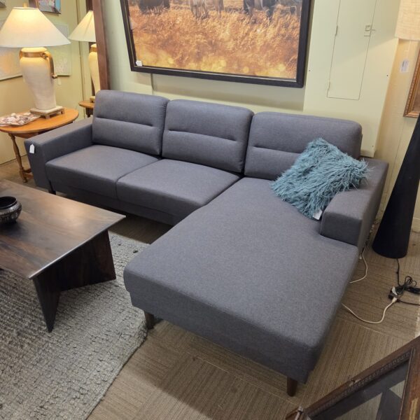 aspen gray right chaise sectional