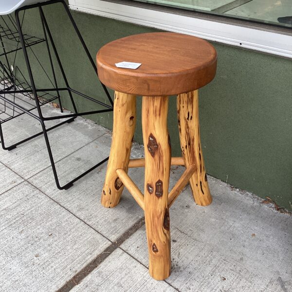 high horse rabch country furniture wood stool